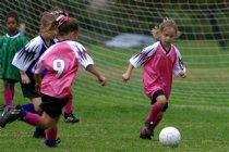 Katie defends the Heartbreakers' goal