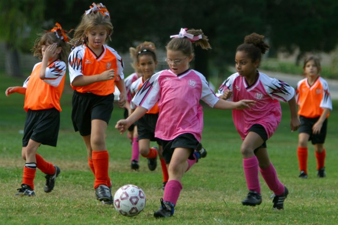 Natalie about to kick