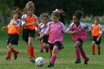 Natalie about to kick