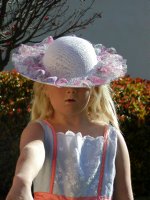 Sara as Helen Keller