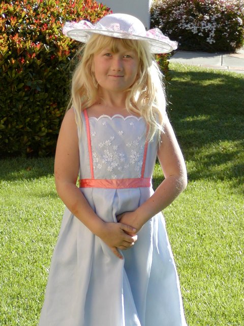 Sara as Helen Keller, III