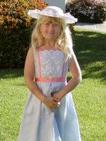 Sara as Helen Keller, III