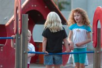 Playground conversation