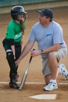 Coach Todd comforts Brittany