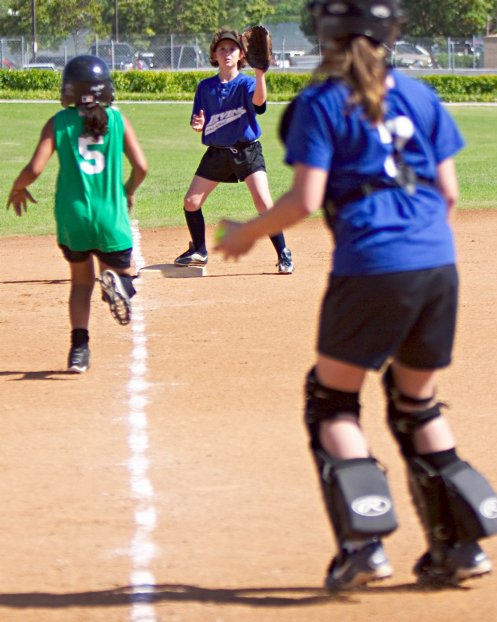 Ashley escapes a pickle