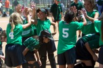 The "we are proud of you" archway