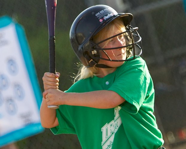 Sara at bat