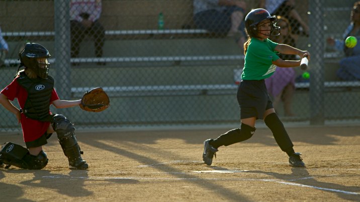 Kayla at bat again