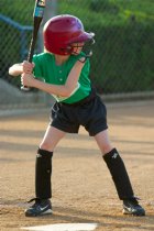 Who's that girl in the red helmet?