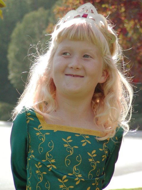 Sara as Princess Fiona