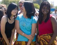 Celeste, Ashley, and Faye