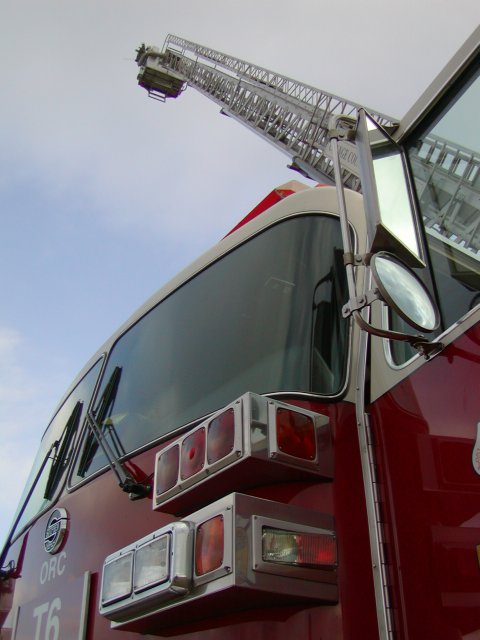 Fire Truck and Ladder