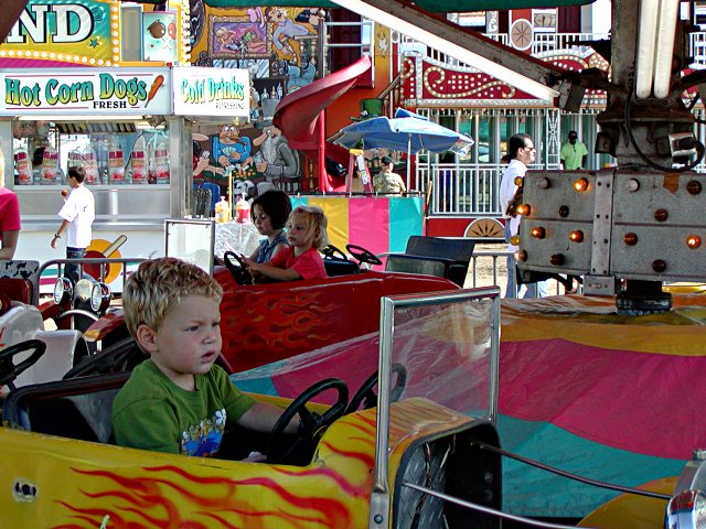 Timothy on the Hot Rods