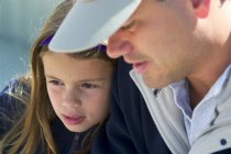 Danielle with her dad