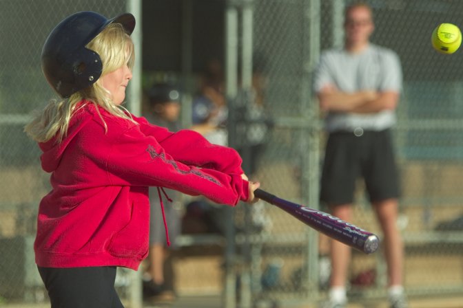 Sara batting
