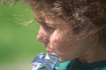 Suraiya with an after-game drink