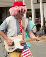 Pink Haired Guitarist