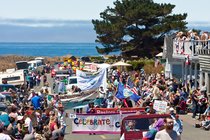 Mendocino July 4th parade