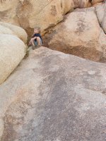 Timothy in the Rocks