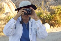 Carol with her camera