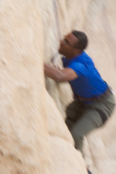 Gavin Climb Blur, II