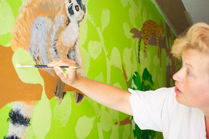 Painting Lemur, I