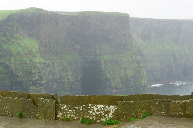 Cliffs And Railing