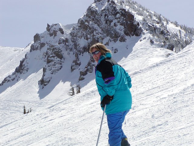 Diana below Philippe's Peak