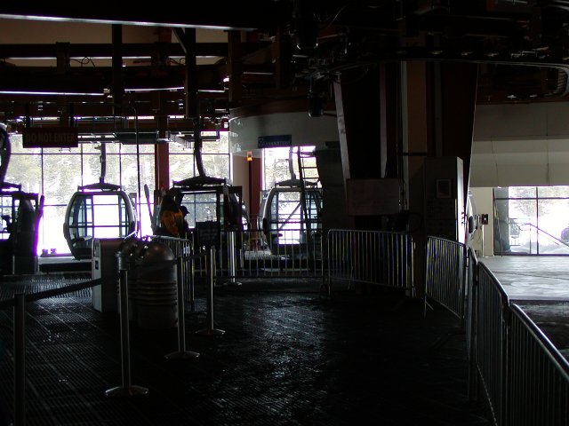 Gondolas at McCoy Station