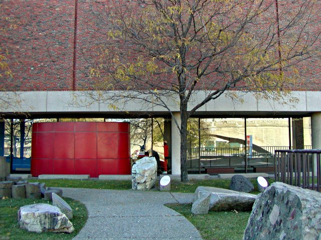 Rock garden at the Science Museum