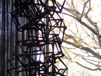 In the lobby of the Royal Sonesta, I