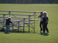 Bleacher jumping, III