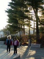 At the war memorial, II