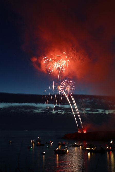 Main fireworks show, II