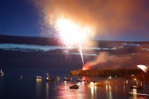 Main fireworks show, V