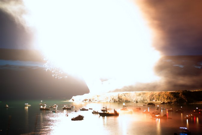 Main fireworks show, grand finale