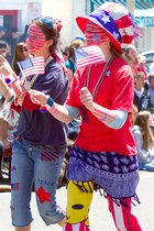 Patriotic Face Paint