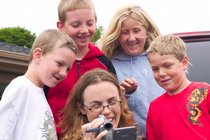 Video project with Angie and the kids