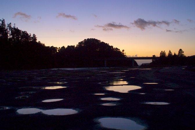 Parking Lot Puddles, I