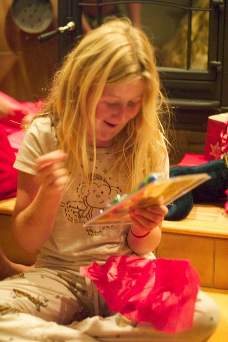 Sara Christmas Morning