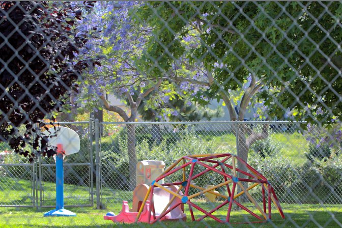 Children's Center front yard