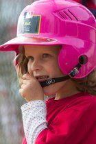 Dara's New Pink Helmet