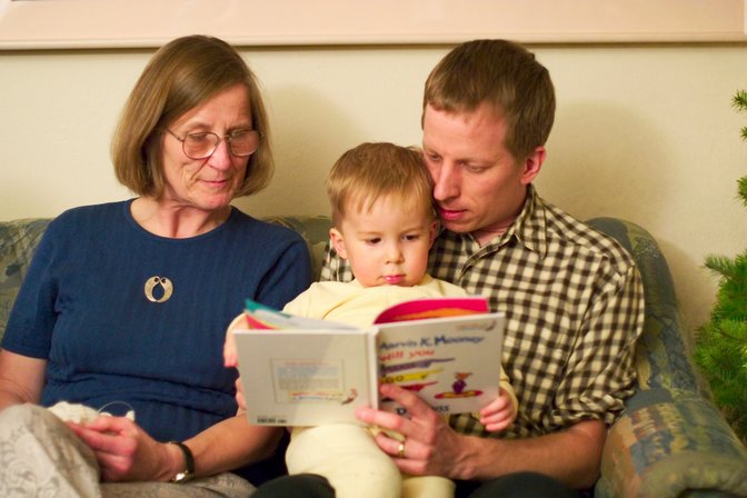 Edith, Daniel, and Erik