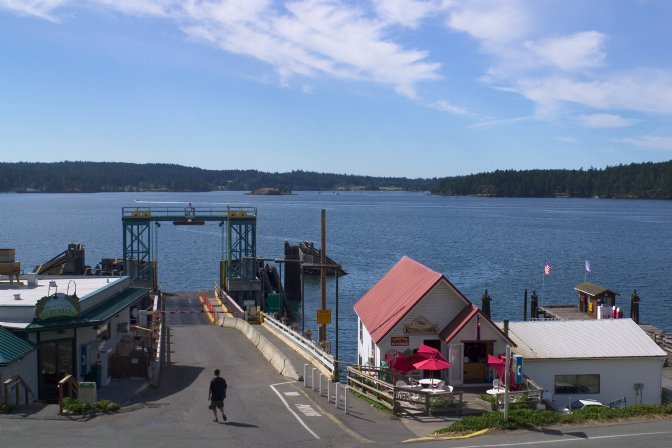 Waiting for the ferry