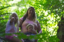 Sara, Diana, and Timothy above Cascade Falls