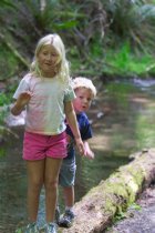 Sara and Timothy near Cascade Falls