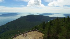 Mt. Constitution, viewing plaza