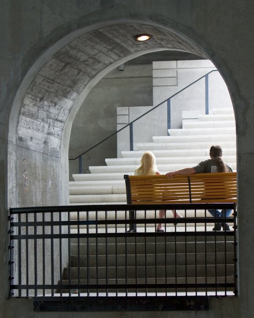 Under the bridge