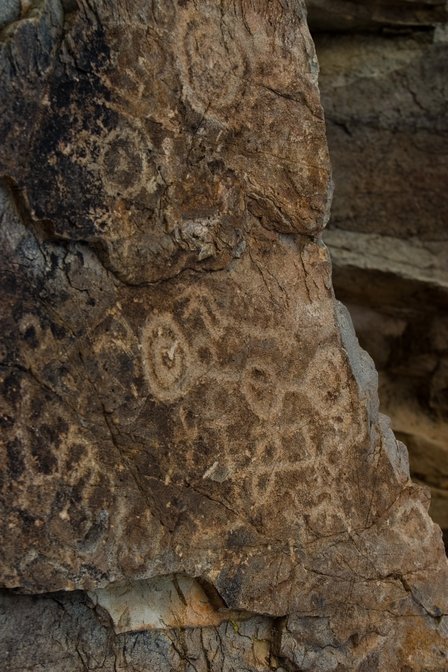 Many Petroglyphs