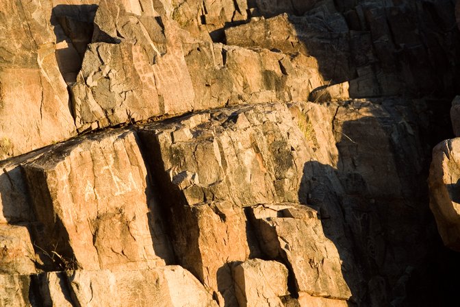 Petroglyphs In The Sun, II